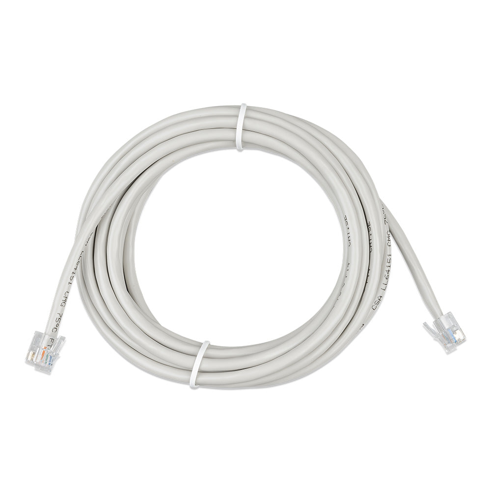 Victron Energy RJ12 UTP Cable - 10M for Battery Monitor Connections