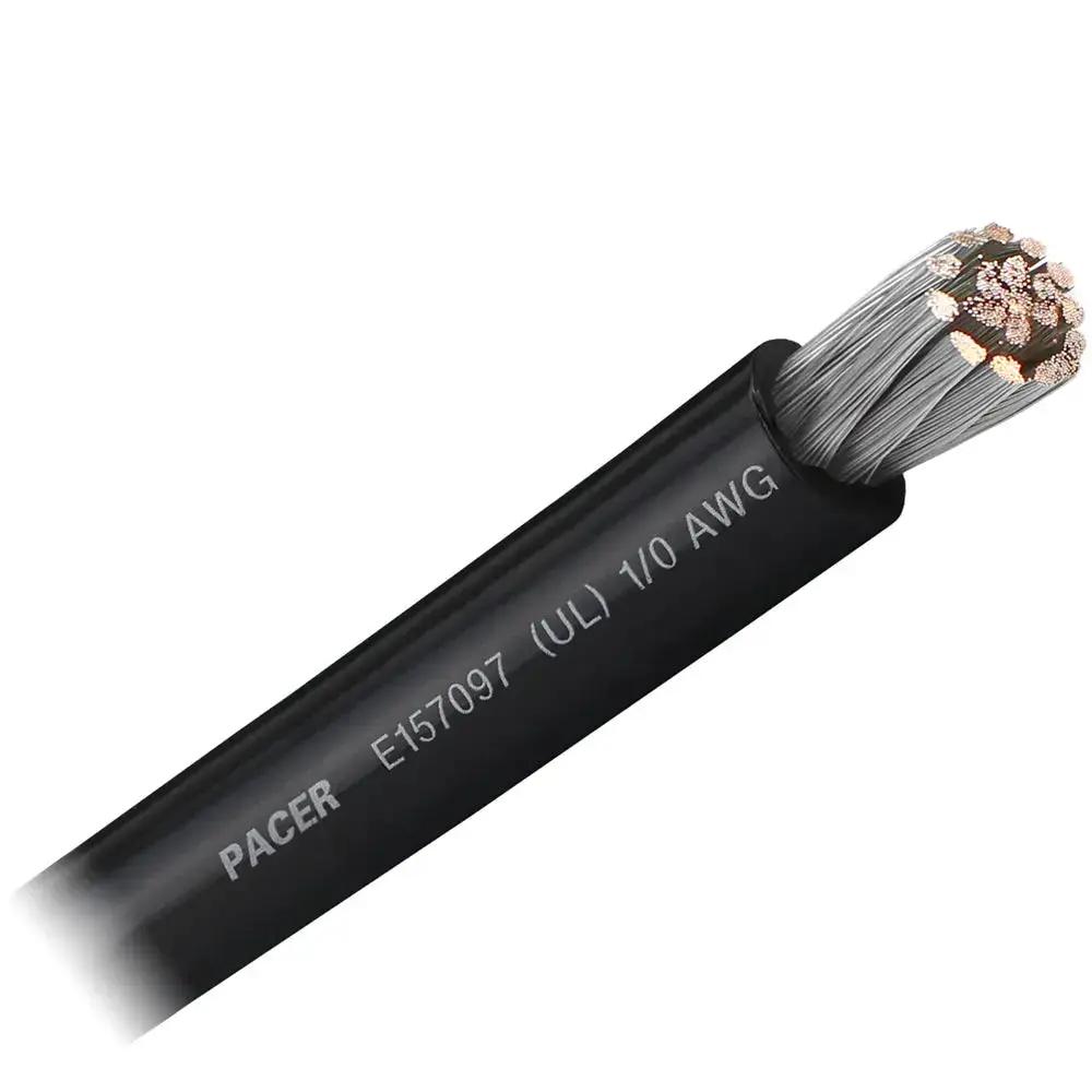 Pacer Black 1/0 AWG Marine Battery Cable – Sold by the Foot by Pacer