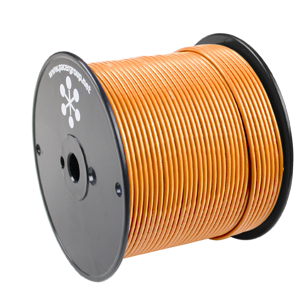 Pacer Orange 18 AWG Primary Marine Wire - 500 Feet