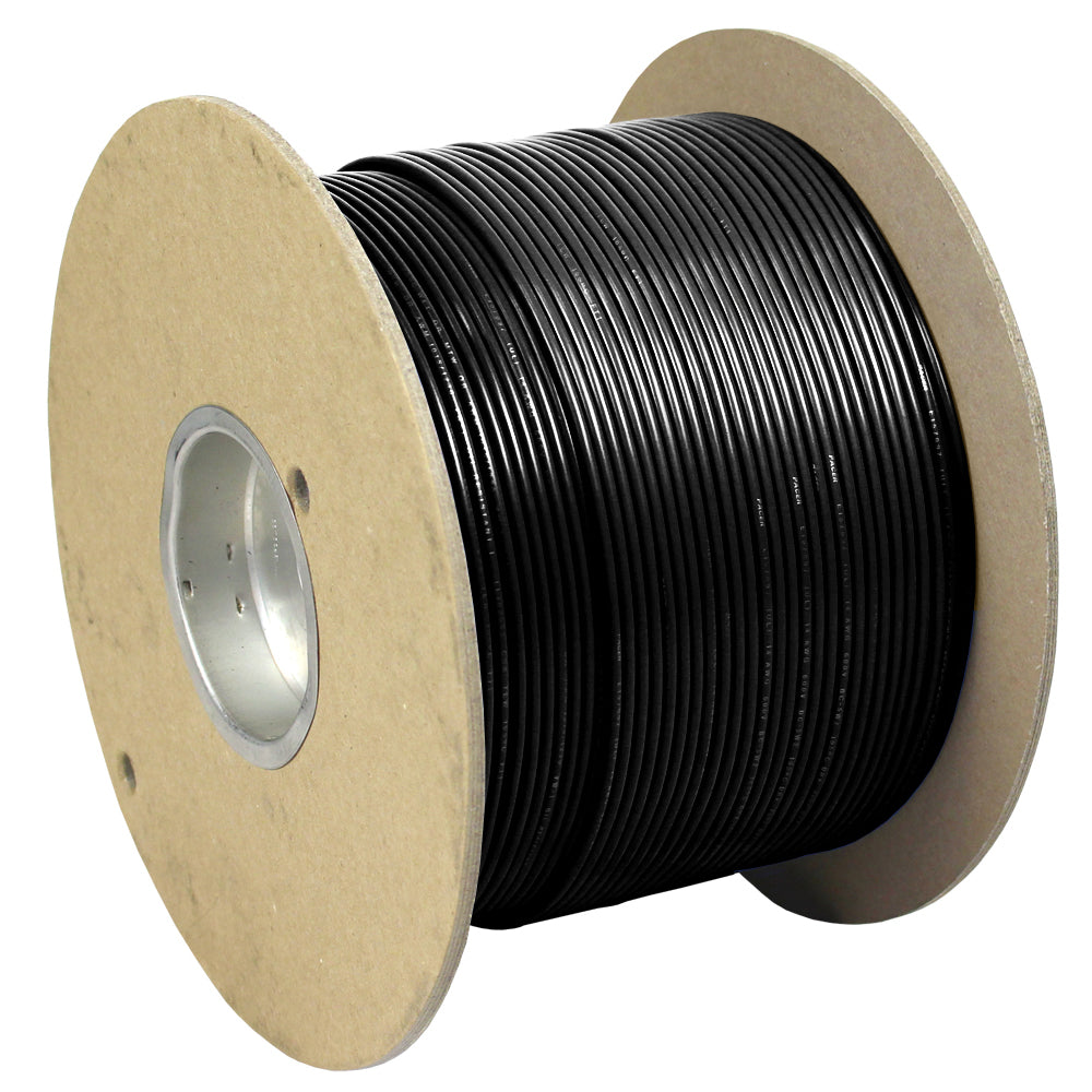 Pacer Black 18 AWG Primary Marine Wire - 1,000 Feet