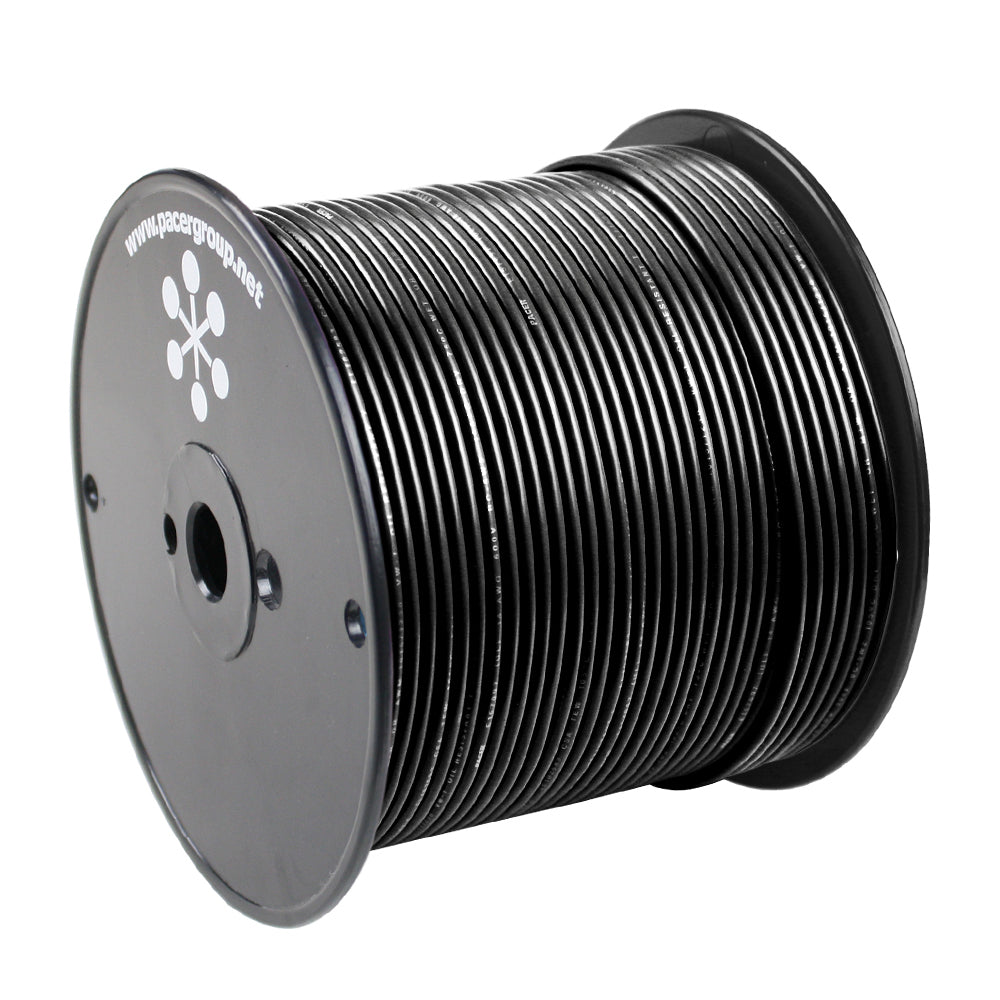Pacer Black 16 AWG Marine Primary Wire - 500 Feet
