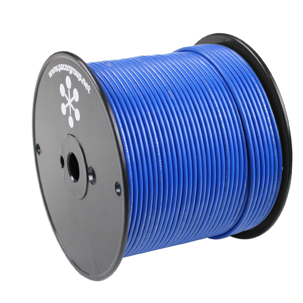 Pacer WUL16BL-500 Blue 16 AWG Marine Primary Wire, 500 ft
