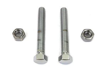 Colony Chrome Rear Axle Adjuster Screw for Harley Davidson FXST 1993-2002 by Colony