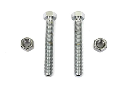 Colony Chrome Rear Axle Adjuster Screw for Harley Davidson FXST 1993-2002 by Colony