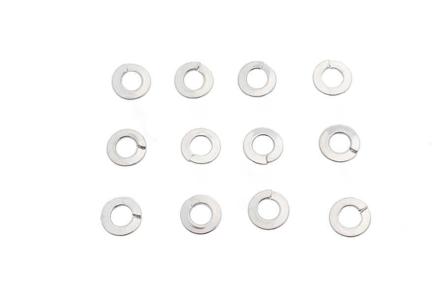 Colony Chrome Lock Washer with 1/4 inch Inner Diameter, Pack of 12