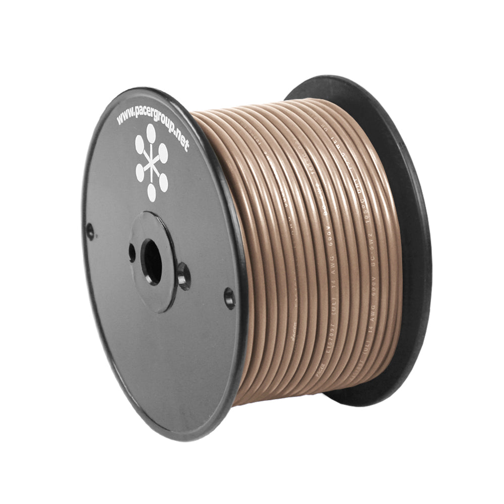 Pacer Tan 14 AWG Primary Marine Wire - 100 Feet