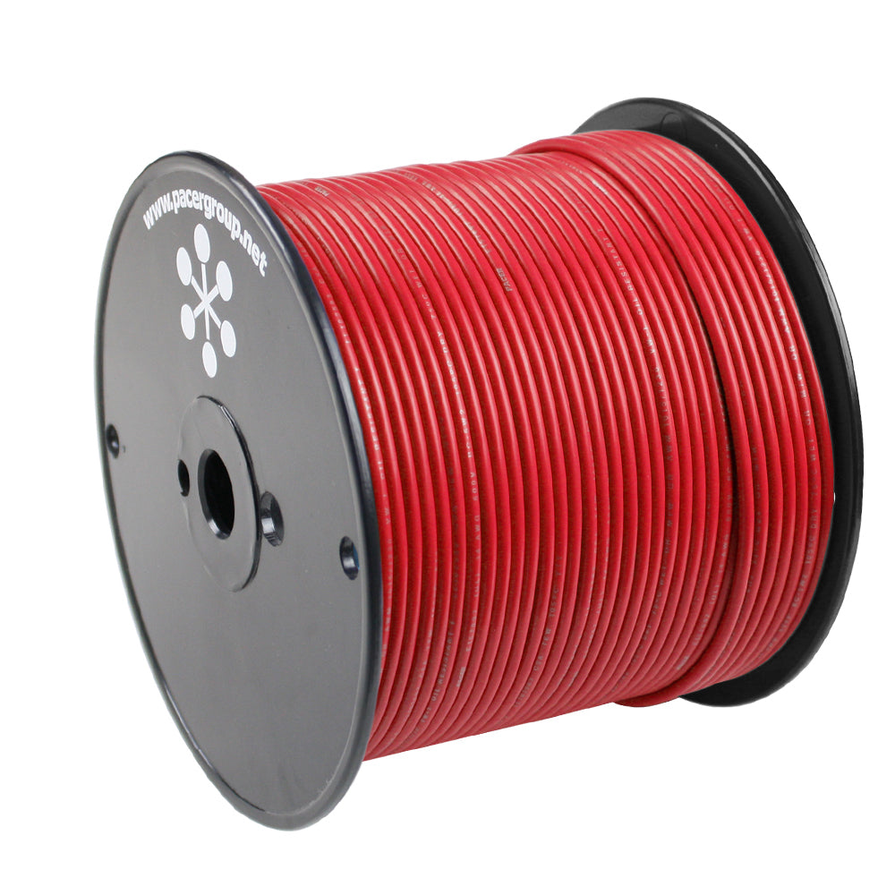 Pacer Red 14 AWG Marine Primary Wire - 500 Feet for Marine Electrical Systems