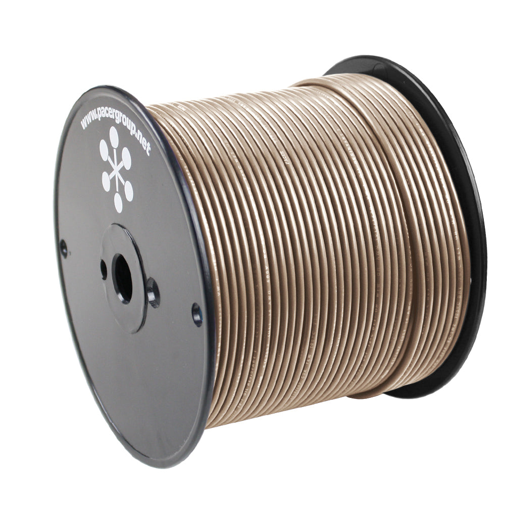Pacer Tan 14 AWG Primary Marine Wire - 500 Feet Premium Tinned Copper Cable