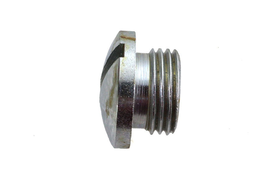 Colony Oil Pump Bypass Valve Plug Chrome for Harley Davidson EL & FL (Part Number 9526-1)