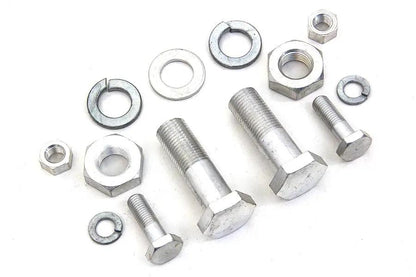 Colony Rear Frame Bar Mount Kit for Harley Davidson EL and FL – Cadmium Bolts, Nuts & Washers by Colony