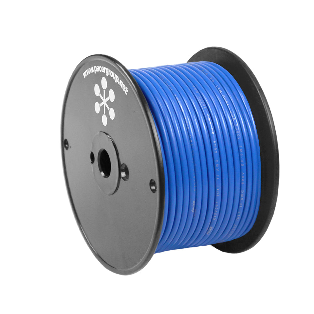 Pacer WUL10BL-100 Blue 10 AWG Marine Primary Wire, 100 Feet