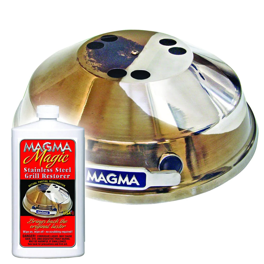 Magma Magic Cleaner and Polisher - 16oz for Stainless Steel Grills