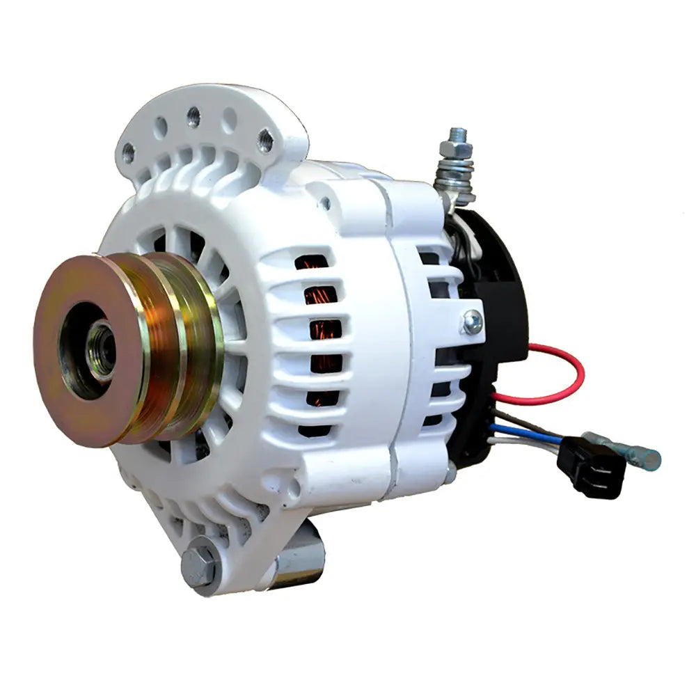 Balmar 621-120-DV Alternator, 120 Amp 12V with Dual Vee Pulley and Isolated Ground for Marine Engines