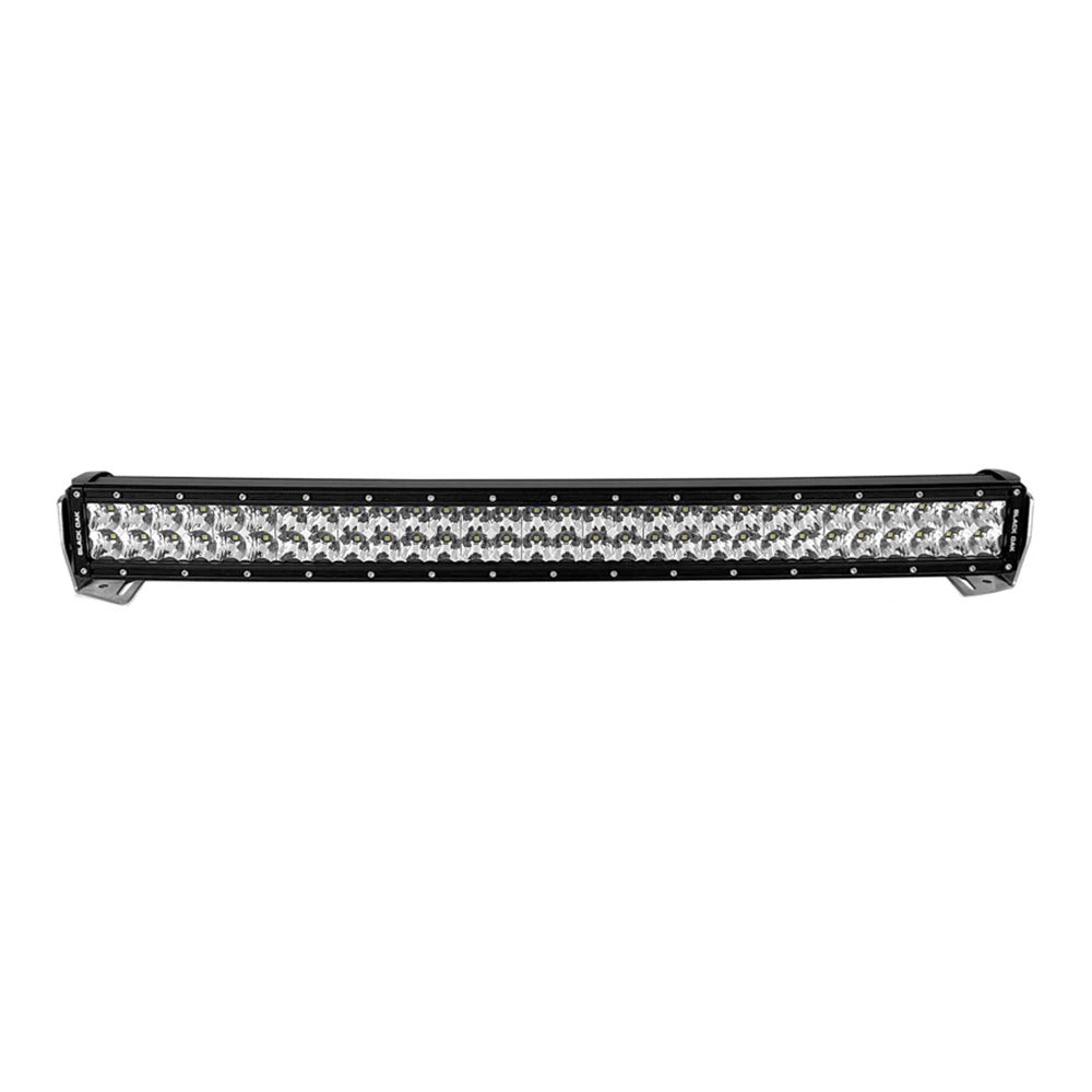 Black Oak LED Pro Series 3.0 30-Inch Curved Double Row LED Light Bar with Combo Optics and Black Housing