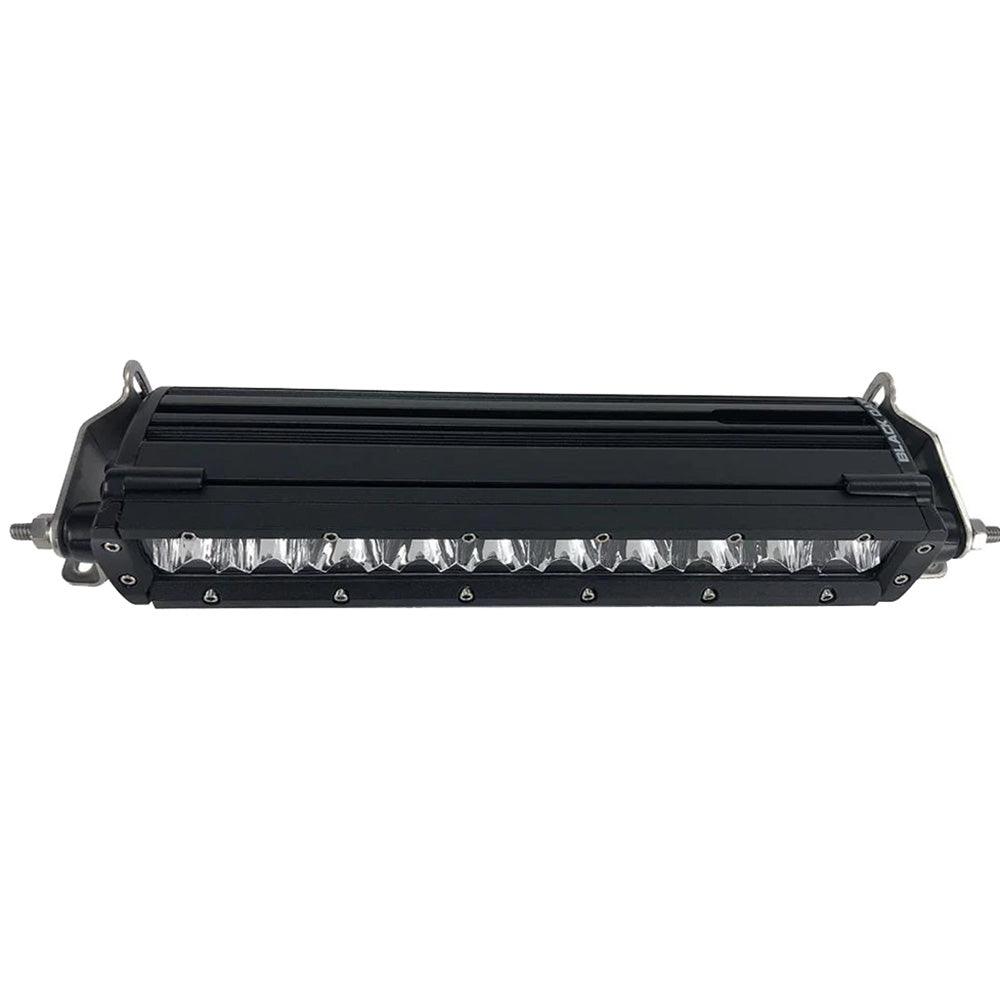 Black Oak LED 10-inch Single Row Combo Optics Light Bar - Pro Series 3.0 Black Housing