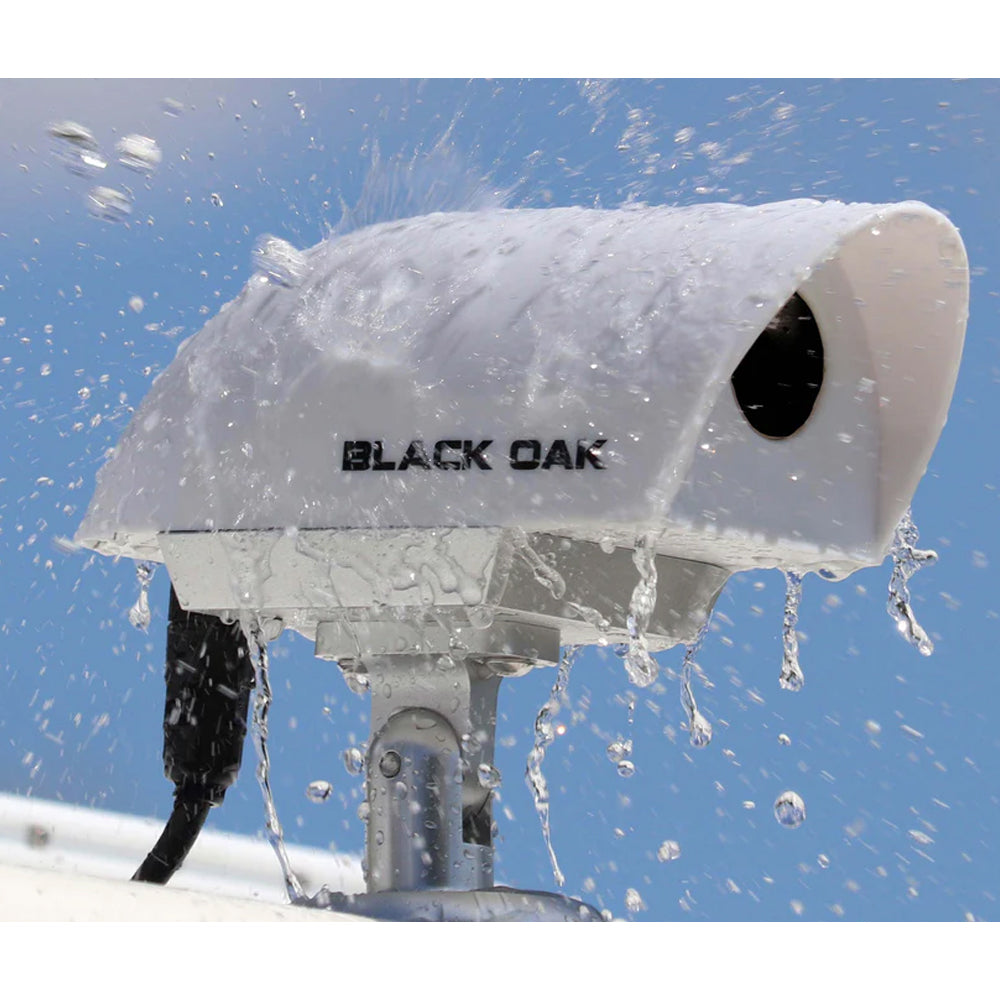 Black Oak LED Nitron XD Night Vision Camera - White Housing, Tall Mount for Marine Use
