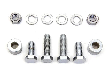 Colony Chrome Oil Tank Mounting Kit for Harley Davidson EL (1936-1945) by Colony
