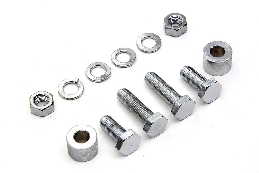 Colony Chrome Oil Tank Mounting Kit for Harley Davidson EL (1936-1945) by Colony