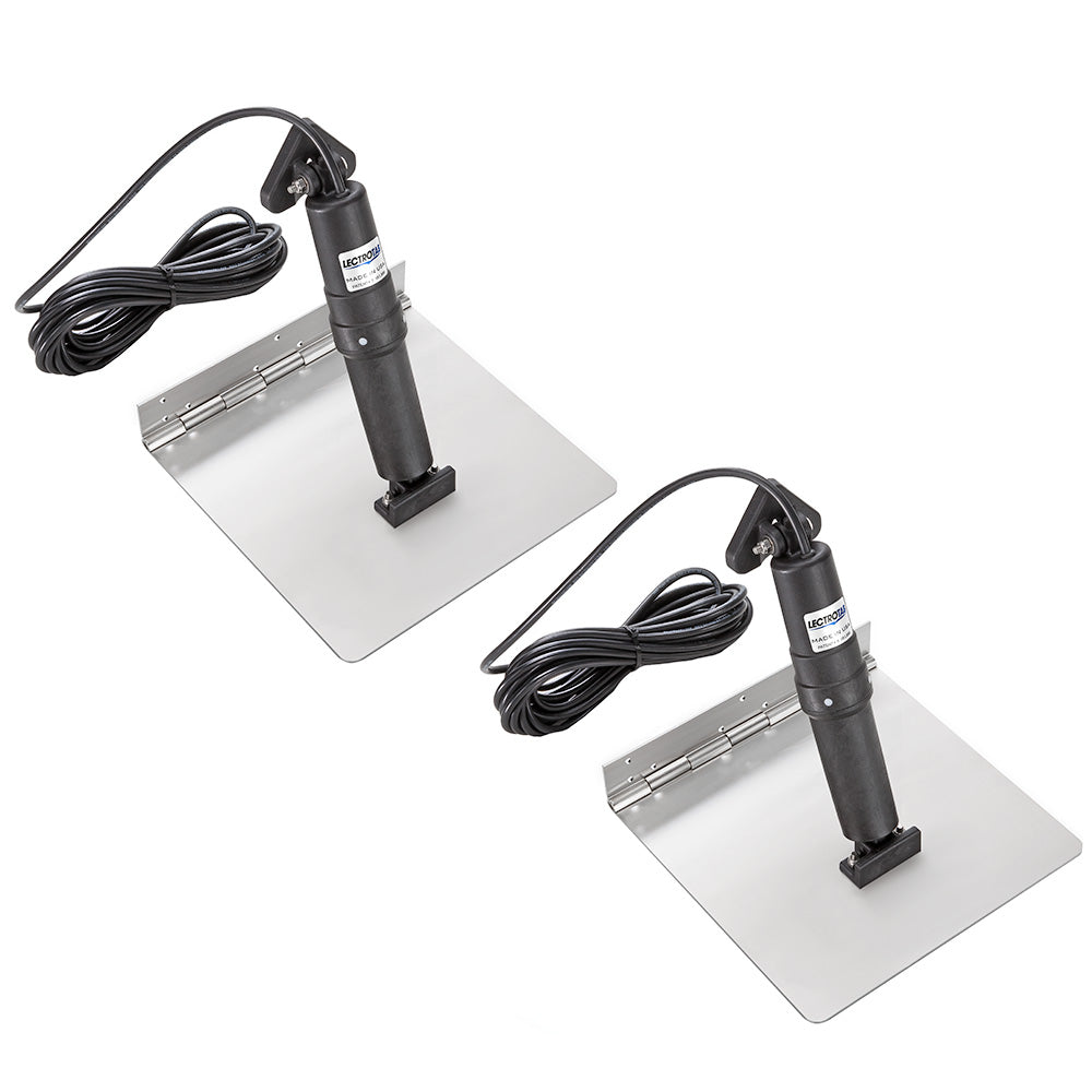 Lectrotab XKA Stainless Steel Trim Tab - 12 x 9 inches for Boats 18 to 29 Feet