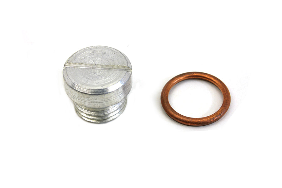 Colony Oil Pump Screen Plug with Cadmium Finish for Harley Davidson FL (1952-1961)