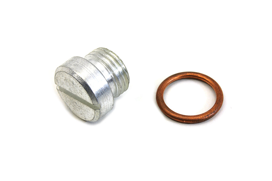 Colony Oil Pump Screen Plug with Cadmium Finish for Harley Davidson FL (1952-1961)