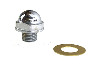 Colony Oil Pump Relief Valve Plug Chrome for Harley Davidson FL Models by Colony
