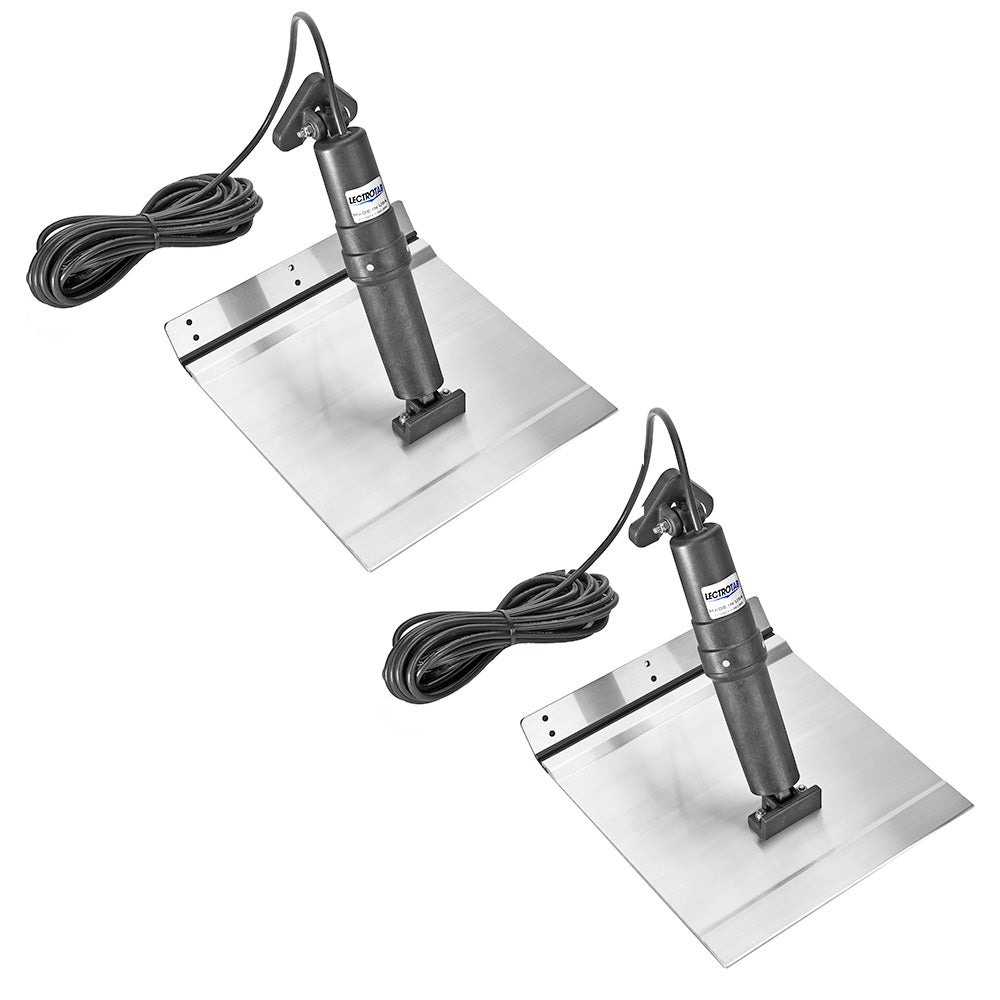 Lectrotab XKA Aluminum Alloy Trim Tab - 12 x 24 for Boats 28 to 48 Feet