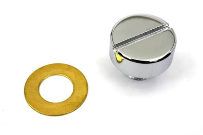 Colony Oil Pump Relief Valve Plug Chrome for Harley Davidson FL Models by Colony