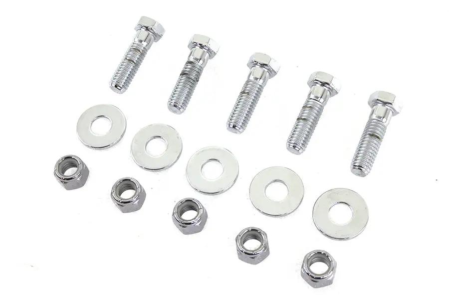 Colony Rear Sprocket Bolt Kit for Harley Davidson FX Models - Hex Type, 7/16-14 x 1-1/2 inch Thread by Colony