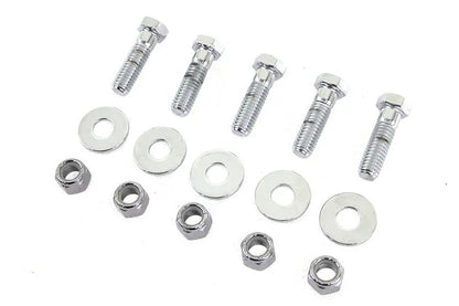 Colony Rear Sprocket Bolt Kit for Harley Davidson FX Models - Hex Type, 7/16-14 x 1-1/2 inch Thread by Colony
