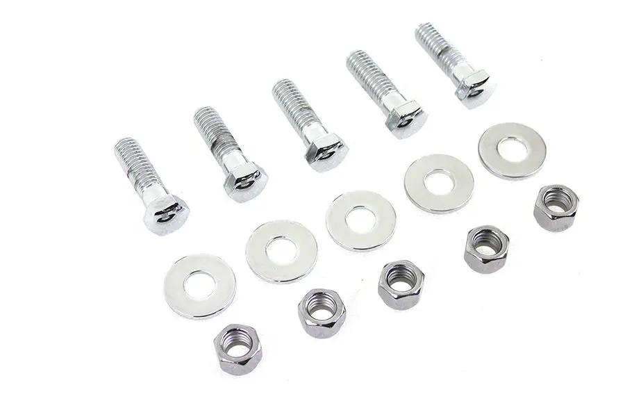 Colony Rear Sprocket Bolt Kit for Harley Davidson FX Models - Hex Type, 7/16-14 x 1-1/2 inch Thread by Colony