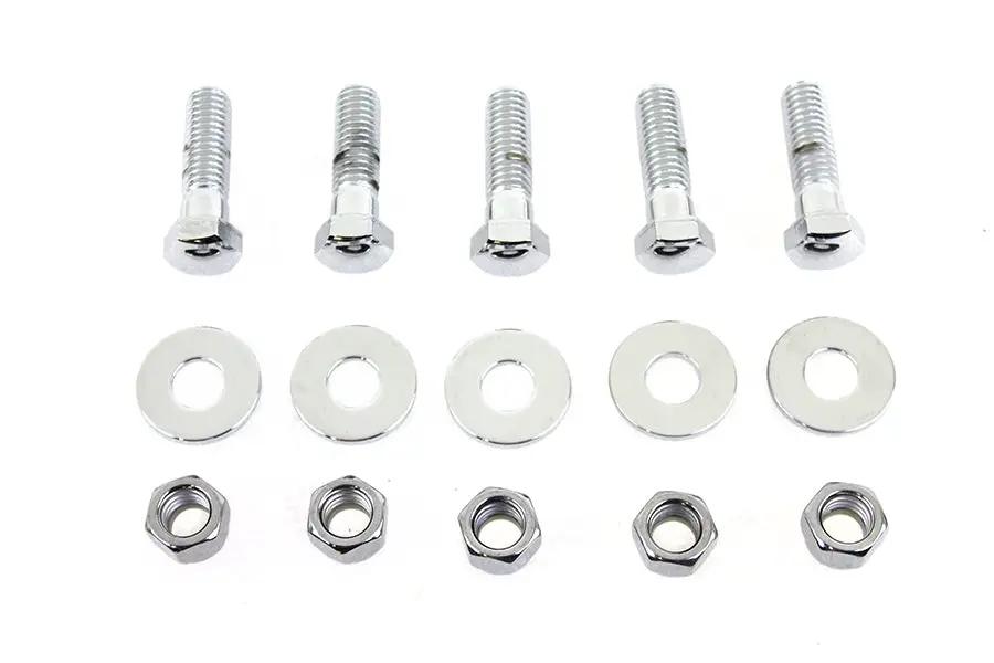 Colony Rear Sprocket Bolt Kit for Harley Davidson FX Models - Hex Type, 7/16-14 x 1-1/2 inch Thread by Colony