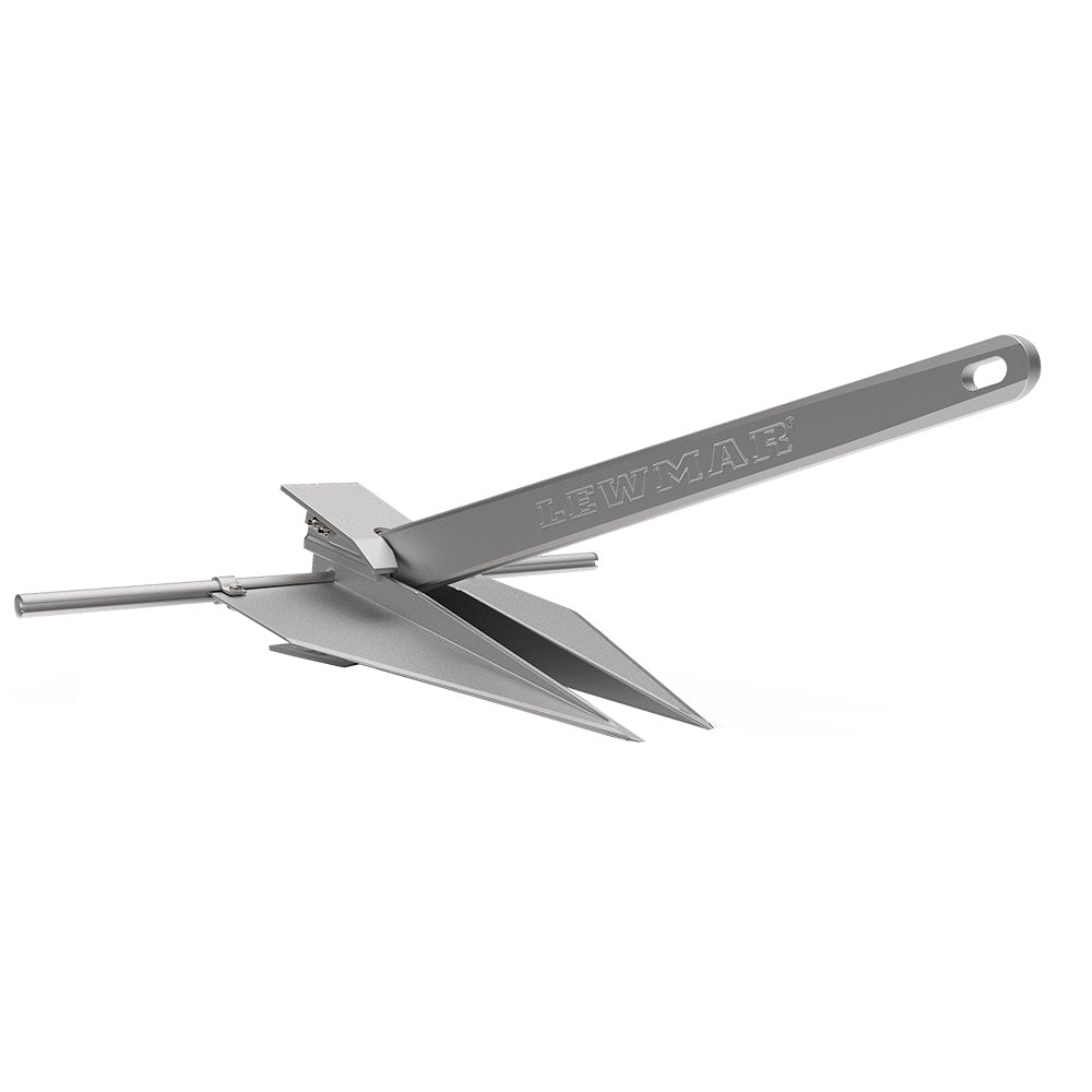 Lewmar LFX-10 Anchor - Aluminum Alloy - 10 lb for Secure Mooring in Sand and Mud
