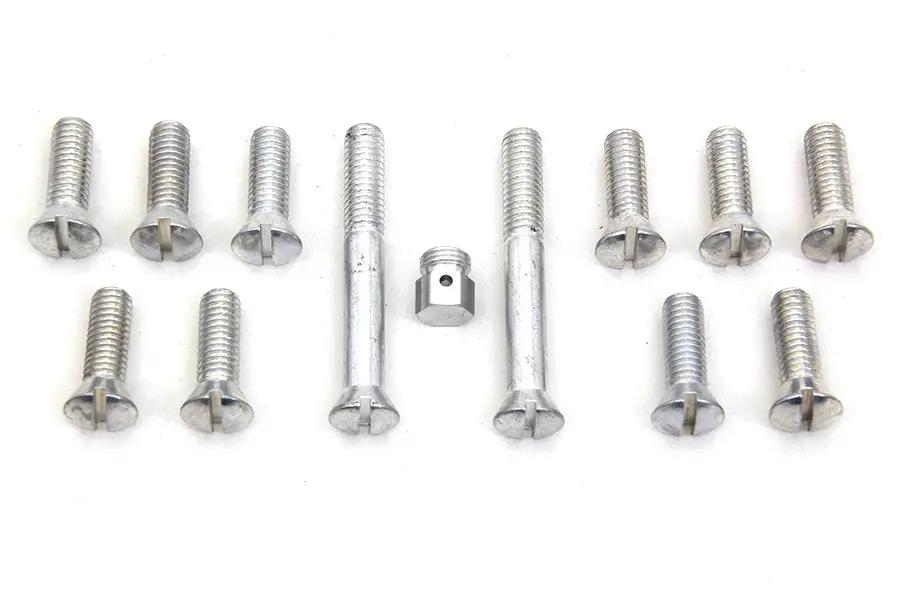 Colony Transmission Top Cover Screw Kit Cadmium for Harley Davidson FL Series by Colony