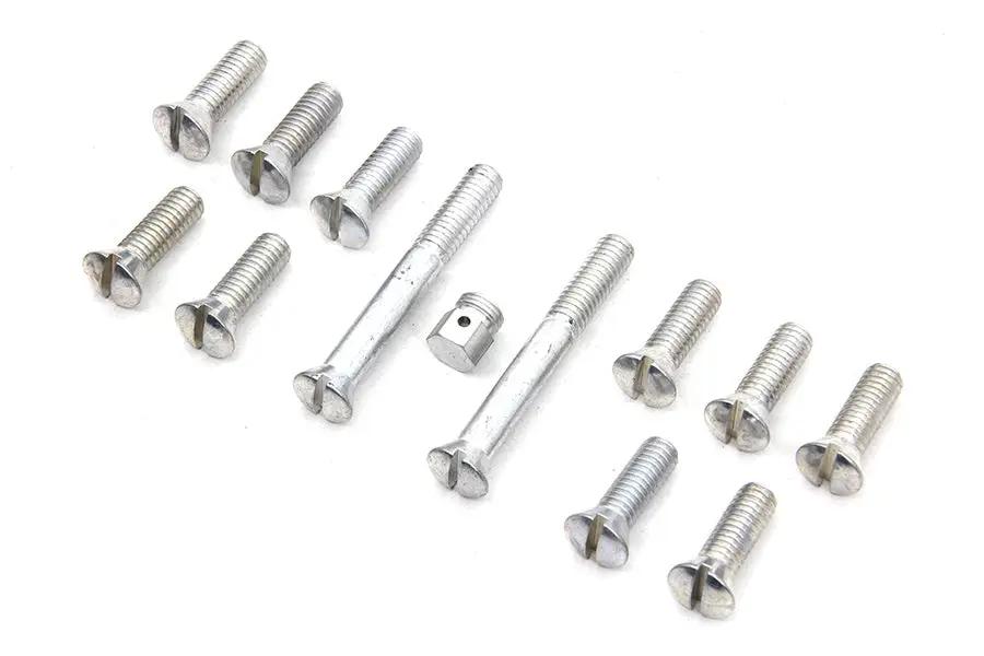 Colony Transmission Top Cover Screw Kit Cadmium for Harley Davidson FL Series by Colony