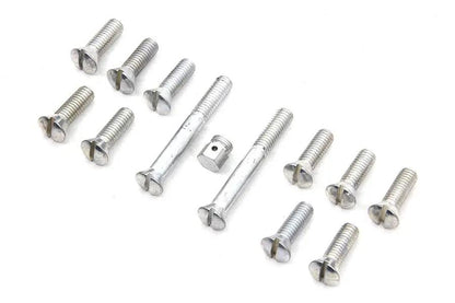 Colony Transmission Top Cover Screw Kit Cadmium for Harley Davidson FL Series by Colony