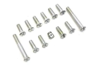 Colony Transmission Top Cover Screw Kit Cadmium for Harley Davidson FL Series by Colony