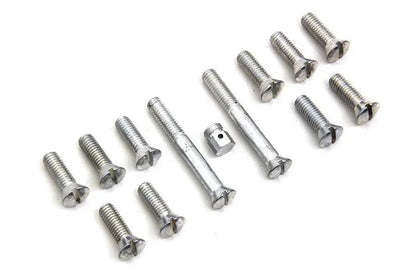Colony Transmission Top Cover Screw Kit Cadmium for Harley Davidson FL Series by Colony