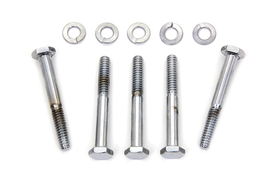 Colony Oil Pump Mount Kit Chrome for Harley Davidson XL Models