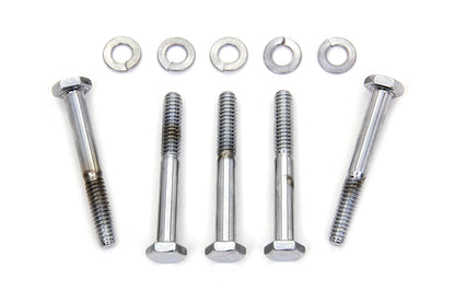 Colony Oil Pump Mount Kit Chrome for Harley Davidson XL Models