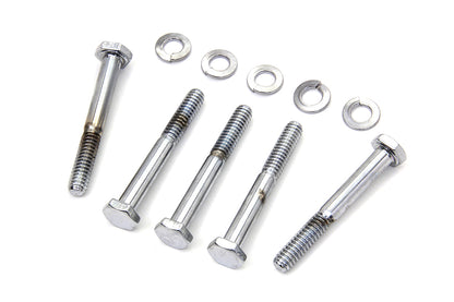 Colony Oil Pump Mount Kit Chrome for Harley Davidson XL Models