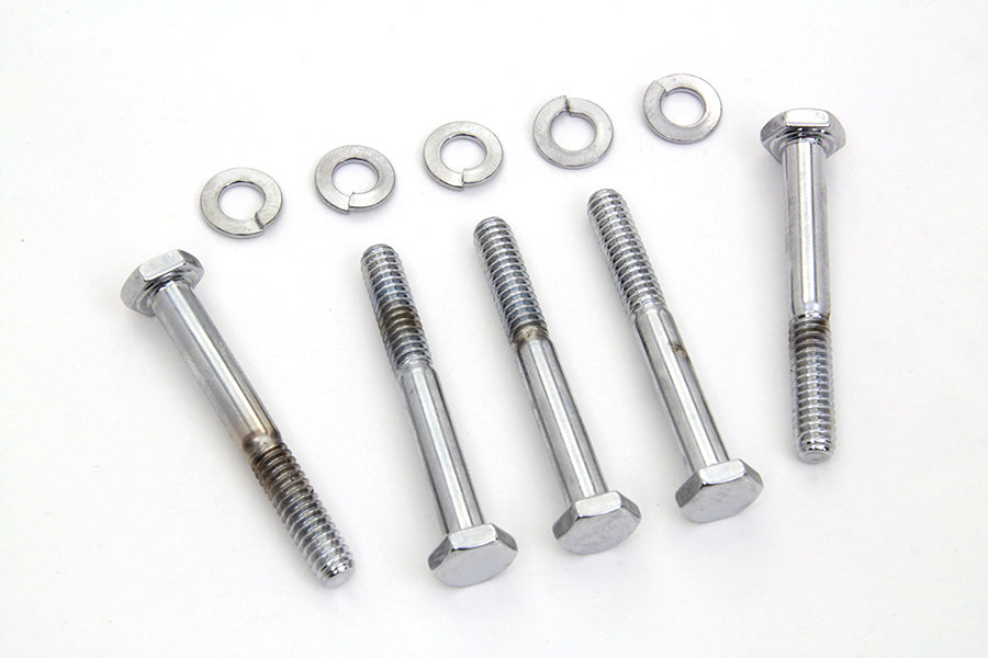 Colony Oil Pump Mount Kit Chrome for Harley Davidson XL Models