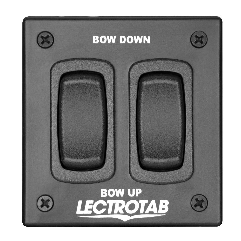 Lectrotab Flat Rocker Switch SAF-SC – Waterproof Marine Control Switch with Instant Stop Feature