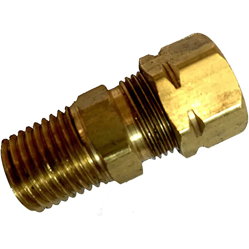 Uflex USA Straight Helm Fitting 1/4 NPT for UP Comp Line and Autopilot Return Line