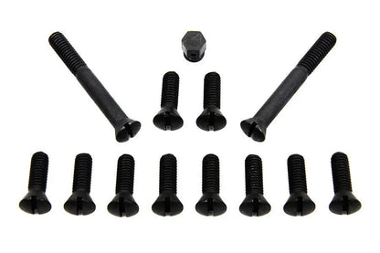 Colony Parkerized Transmission Top Cover Screw Kit for Harley Davidson FL (1941-1950) by Colony