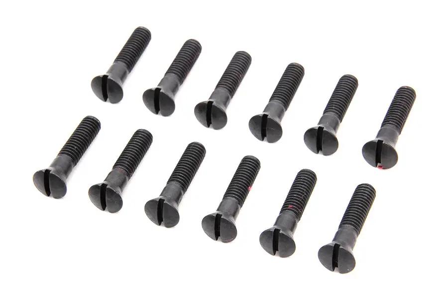 Colony Cam Cover Screw Kit Parkerized for Harley Davidson EL & FL Models by Colony