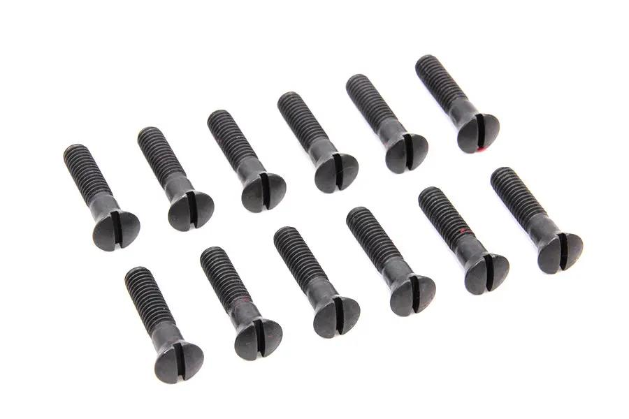 Colony Cam Cover Screw Kit Parkerized for Harley Davidson EL & FL Models by Colony