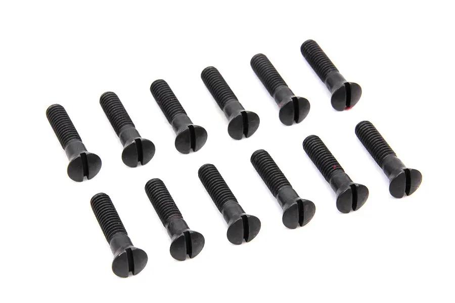 Colony Cam Cover Screw Kit Parkerized for Harley Davidson EL & FL Models by Colony