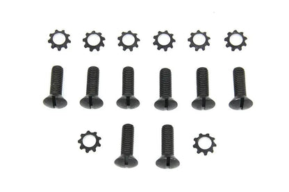 Colony Tappet Block Screw Kit Parkerized for Harley Davidson WL Models by Colony