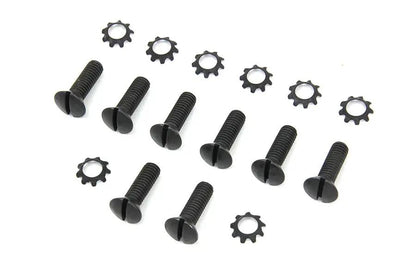 Colony Tappet Block Screw Kit Parkerized for Harley Davidson WL Models by Colony